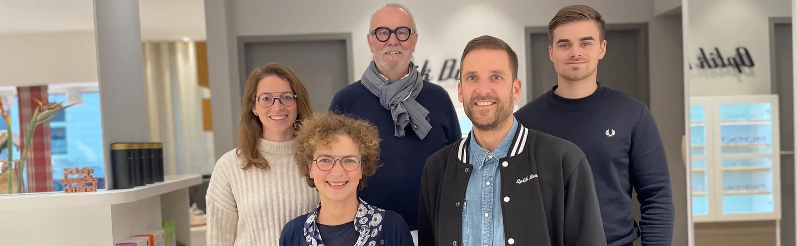 Das Team von Optik Dumm